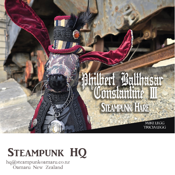 Philbert Balthasar Constantine 111 Steampunk Hare book cover 